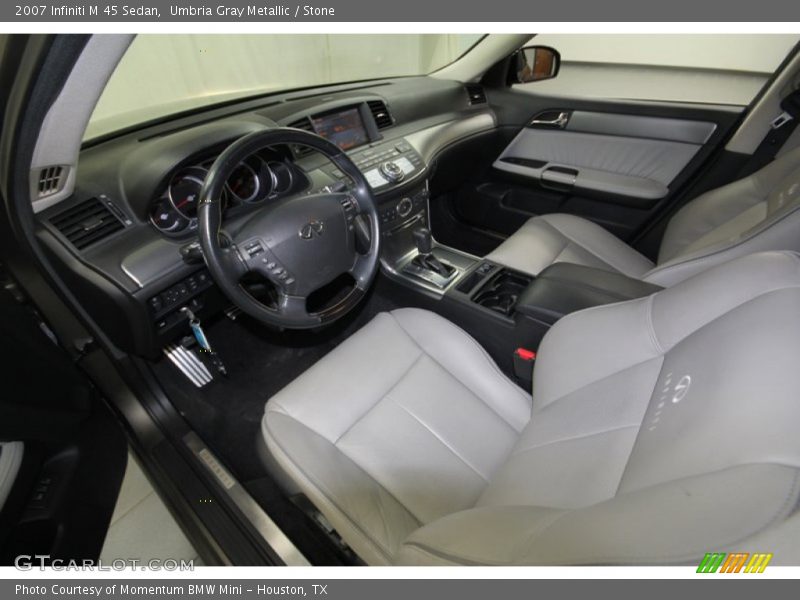 Umbria Gray Metallic / Stone 2007 Infiniti M 45 Sedan