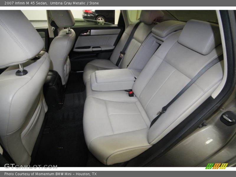 Umbria Gray Metallic / Stone 2007 Infiniti M 45 Sedan