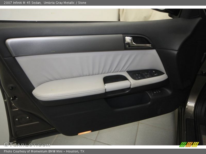 Umbria Gray Metallic / Stone 2007 Infiniti M 45 Sedan