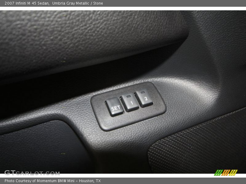 Umbria Gray Metallic / Stone 2007 Infiniti M 45 Sedan