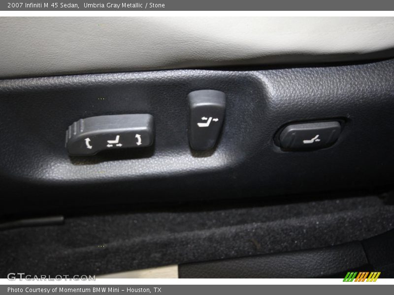 Umbria Gray Metallic / Stone 2007 Infiniti M 45 Sedan
