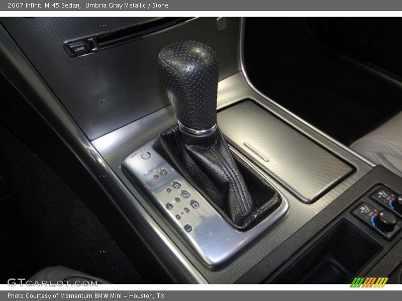 Umbria Gray Metallic / Stone 2007 Infiniti M 45 Sedan