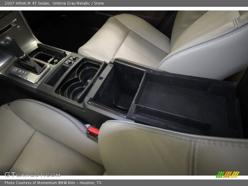 Umbria Gray Metallic / Stone 2007 Infiniti M 45 Sedan