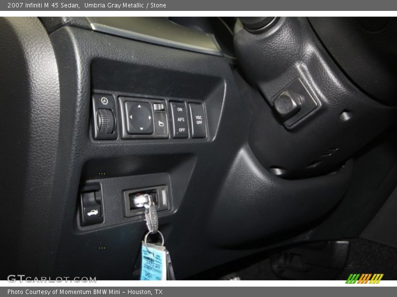 Umbria Gray Metallic / Stone 2007 Infiniti M 45 Sedan