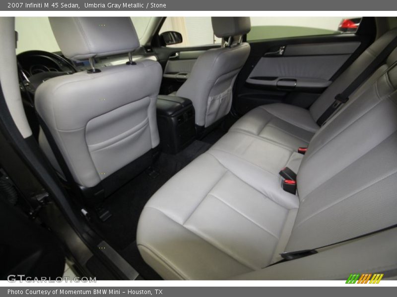 Umbria Gray Metallic / Stone 2007 Infiniti M 45 Sedan