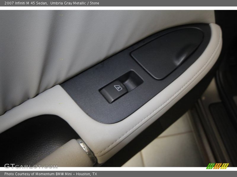 Umbria Gray Metallic / Stone 2007 Infiniti M 45 Sedan