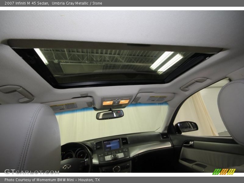 Umbria Gray Metallic / Stone 2007 Infiniti M 45 Sedan