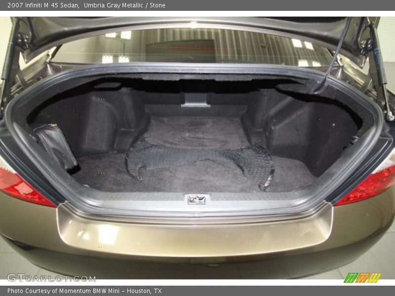 Umbria Gray Metallic / Stone 2007 Infiniti M 45 Sedan