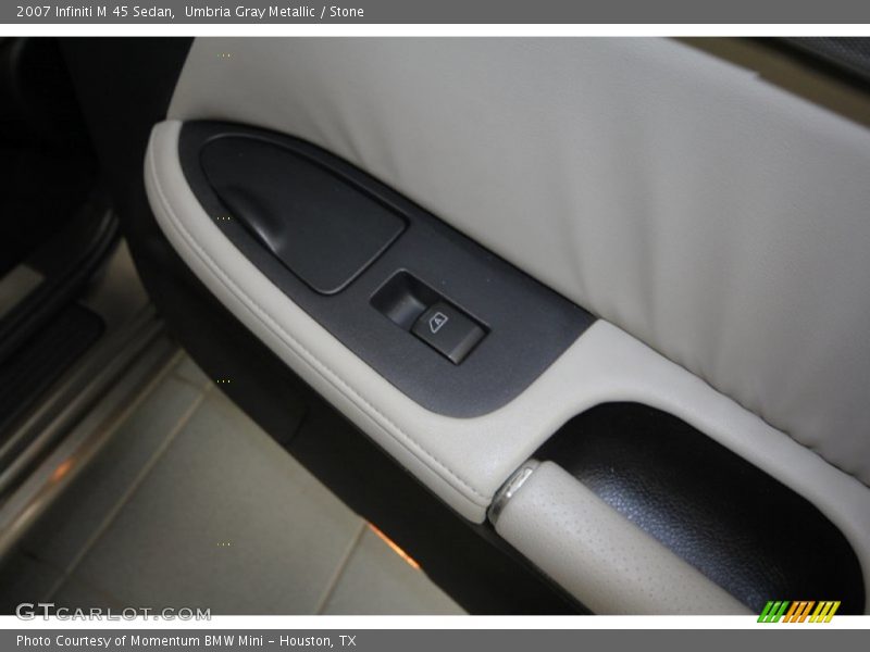 Umbria Gray Metallic / Stone 2007 Infiniti M 45 Sedan