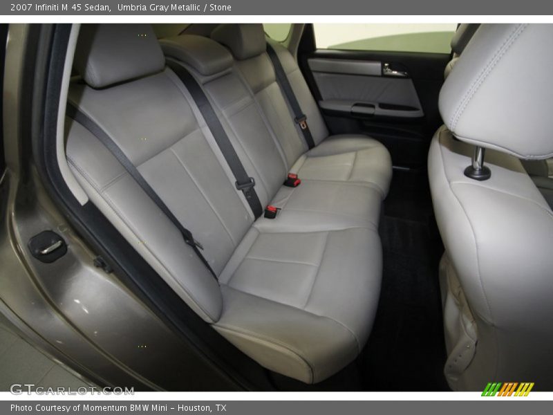 Umbria Gray Metallic / Stone 2007 Infiniti M 45 Sedan