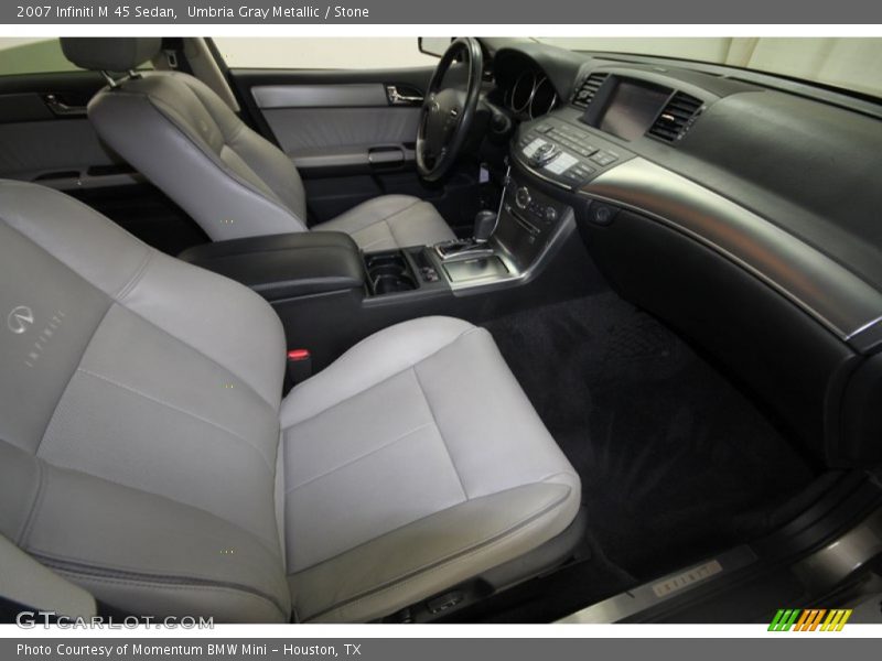 Umbria Gray Metallic / Stone 2007 Infiniti M 45 Sedan