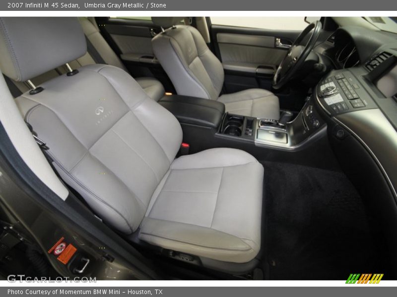Umbria Gray Metallic / Stone 2007 Infiniti M 45 Sedan