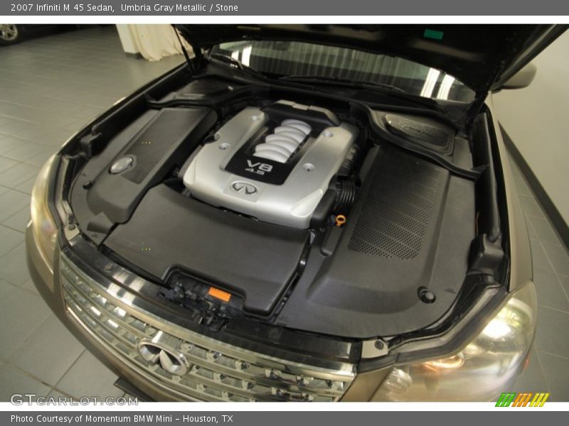Umbria Gray Metallic / Stone 2007 Infiniti M 45 Sedan