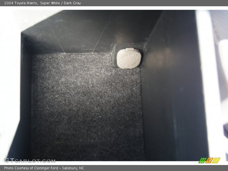Super White / Dark Gray 2004 Toyota Matrix