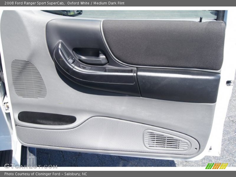 Oxford White / Medium Dark Flint 2008 Ford Ranger Sport SuperCab