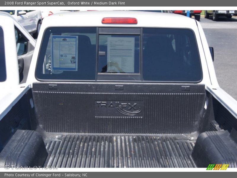 Oxford White / Medium Dark Flint 2008 Ford Ranger Sport SuperCab
