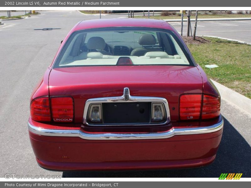 Autumn Red Metallic / Medium Parchment 2002 Lincoln LS V6