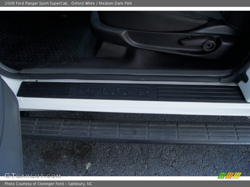 Oxford White / Medium Dark Flint 2008 Ford Ranger Sport SuperCab