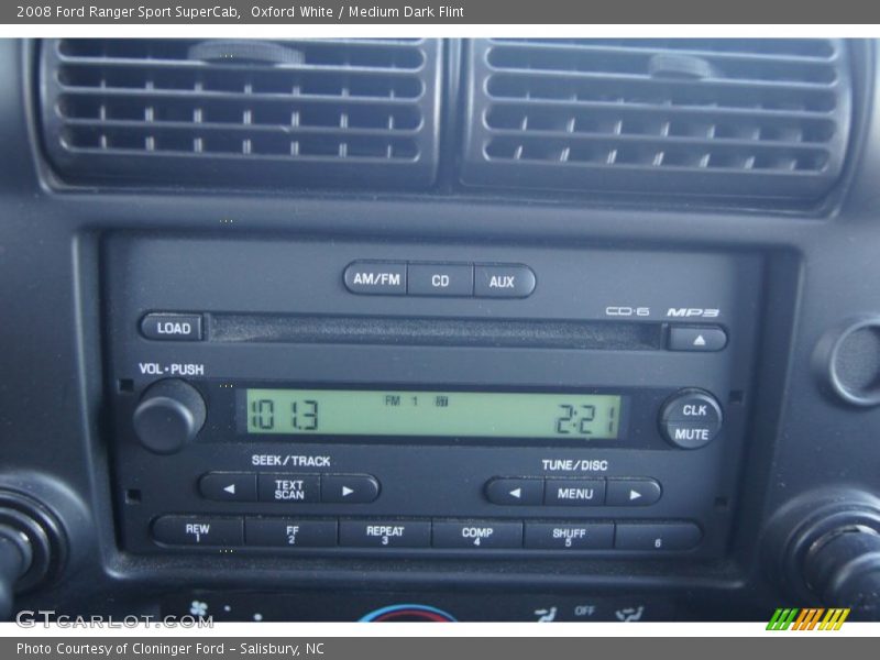 Oxford White / Medium Dark Flint 2008 Ford Ranger Sport SuperCab