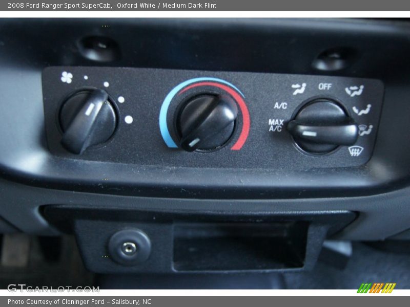 Oxford White / Medium Dark Flint 2008 Ford Ranger Sport SuperCab