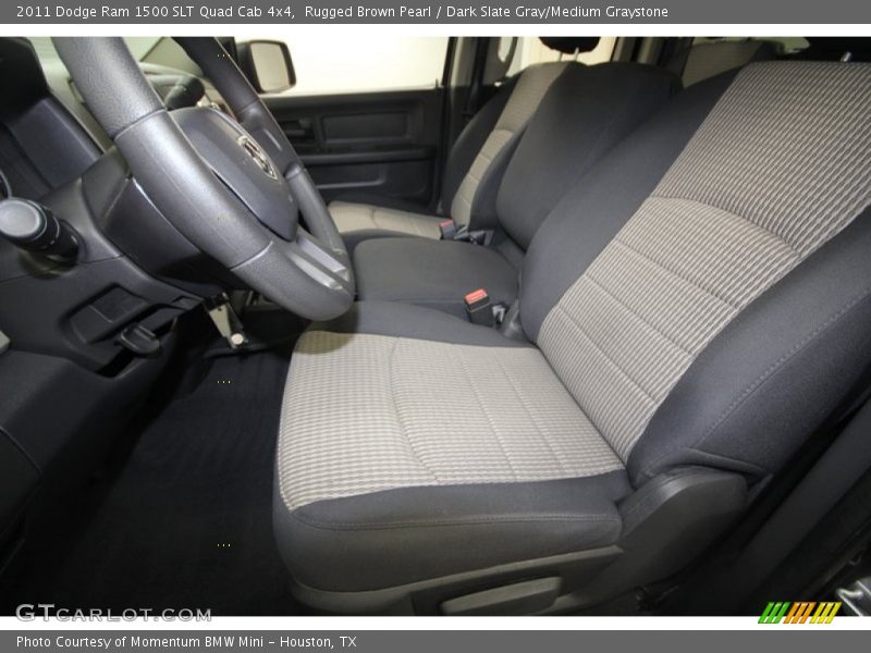 Rugged Brown Pearl / Dark Slate Gray/Medium Graystone 2011 Dodge Ram 1500 SLT Quad Cab 4x4