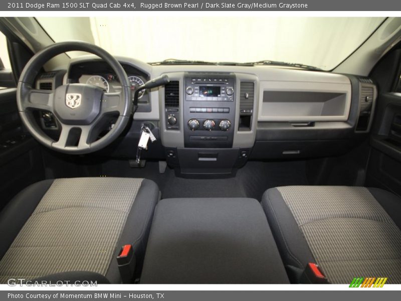 Rugged Brown Pearl / Dark Slate Gray/Medium Graystone 2011 Dodge Ram 1500 SLT Quad Cab 4x4