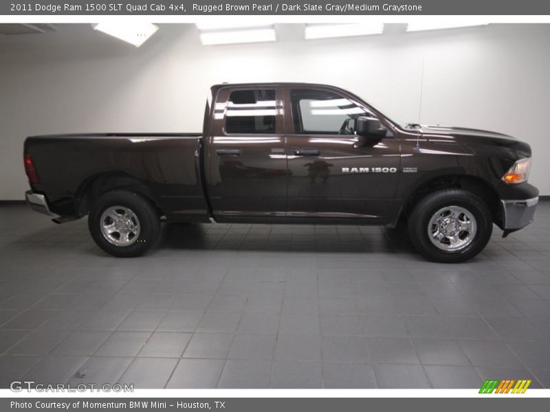 Rugged Brown Pearl / Dark Slate Gray/Medium Graystone 2011 Dodge Ram 1500 SLT Quad Cab 4x4