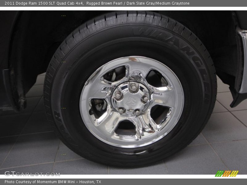 Rugged Brown Pearl / Dark Slate Gray/Medium Graystone 2011 Dodge Ram 1500 SLT Quad Cab 4x4