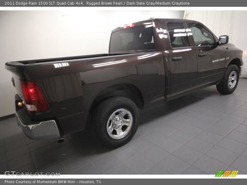 Rugged Brown Pearl / Dark Slate Gray/Medium Graystone 2011 Dodge Ram 1500 SLT Quad Cab 4x4