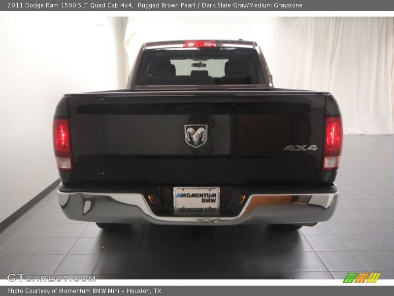 Rugged Brown Pearl / Dark Slate Gray/Medium Graystone 2011 Dodge Ram 1500 SLT Quad Cab 4x4