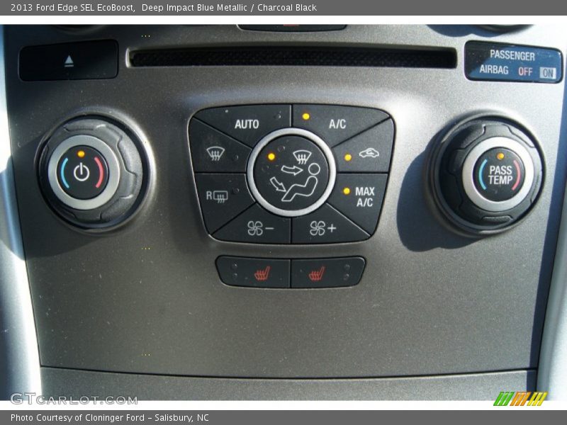 Controls of 2013 Edge SEL EcoBoost