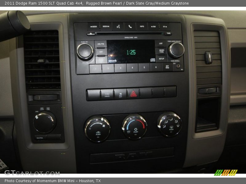 Rugged Brown Pearl / Dark Slate Gray/Medium Graystone 2011 Dodge Ram 1500 SLT Quad Cab 4x4