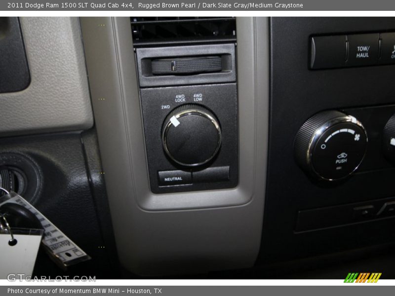 Rugged Brown Pearl / Dark Slate Gray/Medium Graystone 2011 Dodge Ram 1500 SLT Quad Cab 4x4