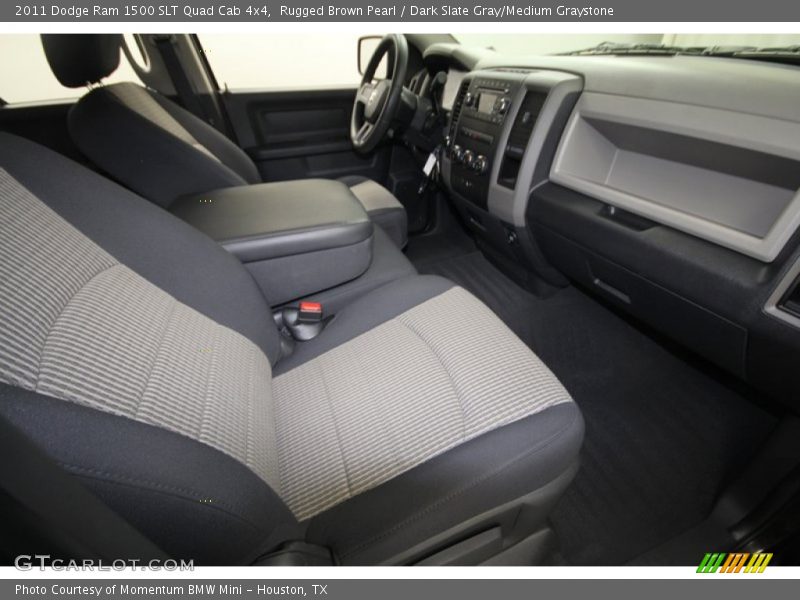 Rugged Brown Pearl / Dark Slate Gray/Medium Graystone 2011 Dodge Ram 1500 SLT Quad Cab 4x4