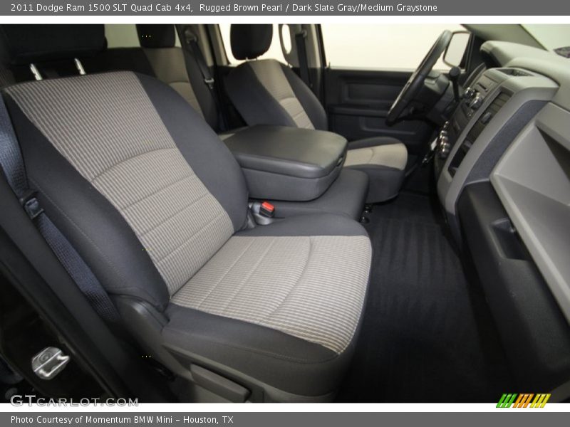Rugged Brown Pearl / Dark Slate Gray/Medium Graystone 2011 Dodge Ram 1500 SLT Quad Cab 4x4