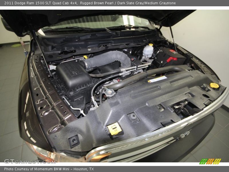 Rugged Brown Pearl / Dark Slate Gray/Medium Graystone 2011 Dodge Ram 1500 SLT Quad Cab 4x4