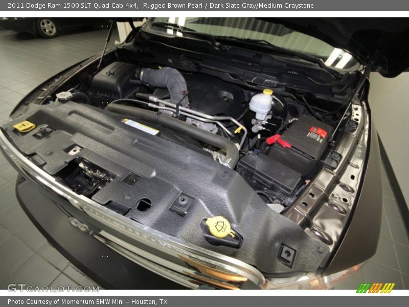 Rugged Brown Pearl / Dark Slate Gray/Medium Graystone 2011 Dodge Ram 1500 SLT Quad Cab 4x4