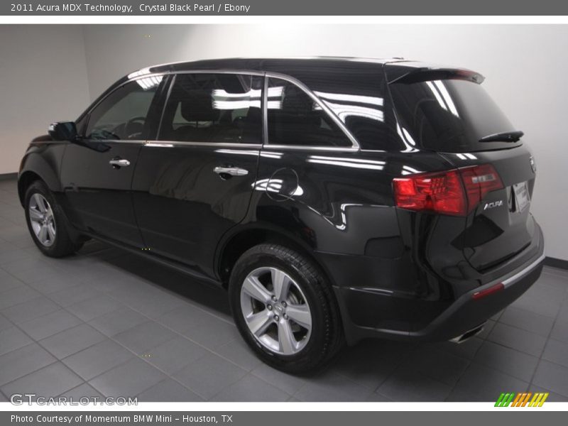 Crystal Black Pearl / Ebony 2011 Acura MDX Technology