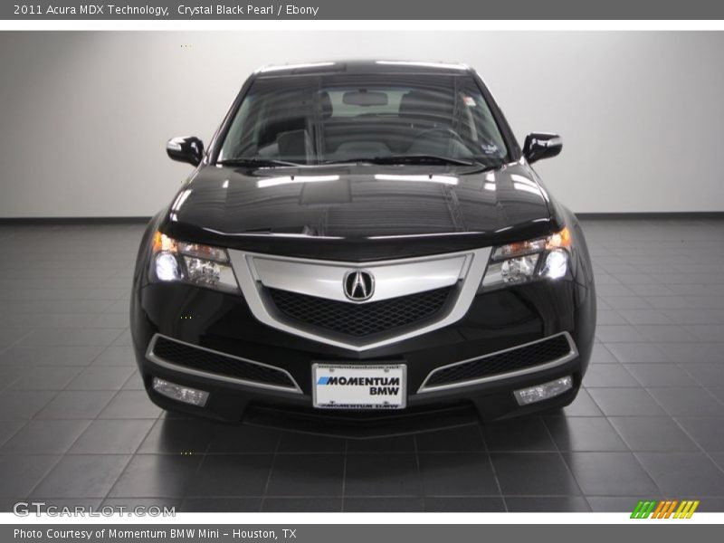Crystal Black Pearl / Ebony 2011 Acura MDX Technology