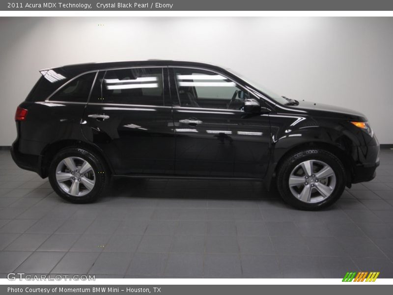 Crystal Black Pearl / Ebony 2011 Acura MDX Technology