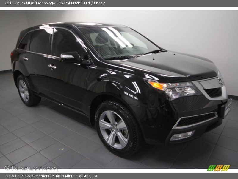 Crystal Black Pearl / Ebony 2011 Acura MDX Technology