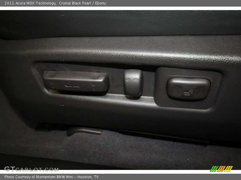 Crystal Black Pearl / Ebony 2011 Acura MDX Technology