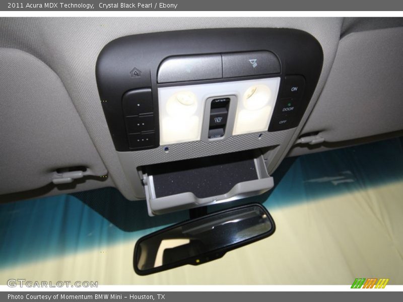 Crystal Black Pearl / Ebony 2011 Acura MDX Technology