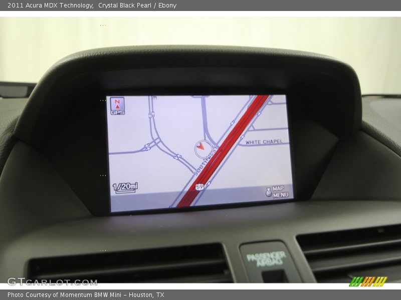 Crystal Black Pearl / Ebony 2011 Acura MDX Technology