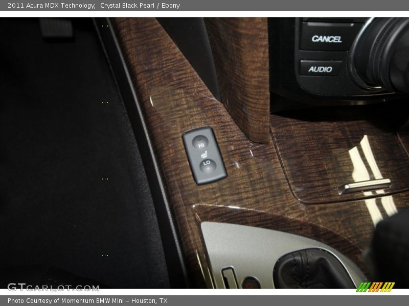 Crystal Black Pearl / Ebony 2011 Acura MDX Technology