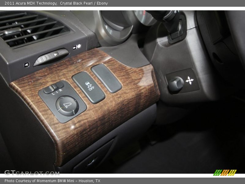 Crystal Black Pearl / Ebony 2011 Acura MDX Technology
