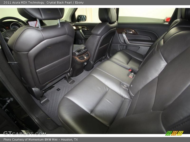 Crystal Black Pearl / Ebony 2011 Acura MDX Technology