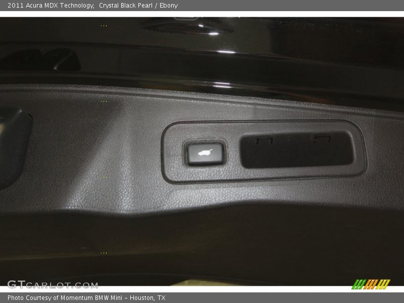 Crystal Black Pearl / Ebony 2011 Acura MDX Technology