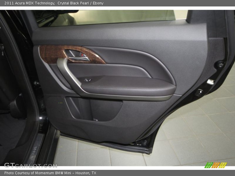 Crystal Black Pearl / Ebony 2011 Acura MDX Technology