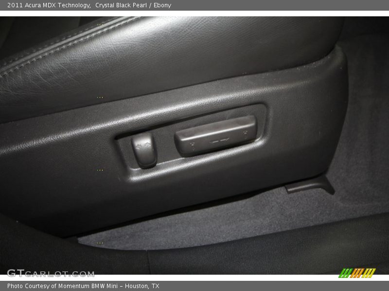 Crystal Black Pearl / Ebony 2011 Acura MDX Technology